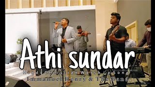 Video thumbnail of "Athi Sundar..| Hindi Worship Song | Immanuel Henry | MKCPROSOUNDS.COM"