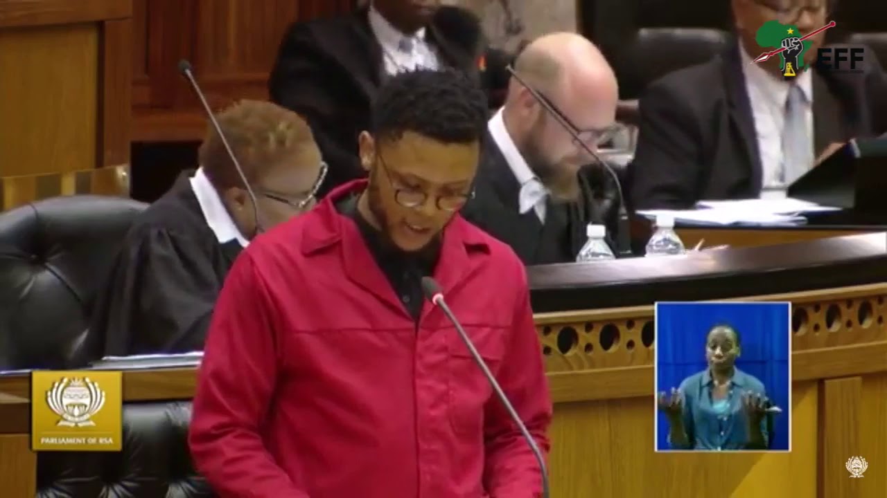 Commissar Vuyani Pambo - Question and answer session to the Peace & Security Cluster