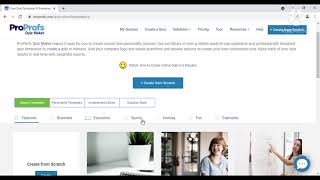 How to use ProProfs Quiz Maker #Assesmentfeatures