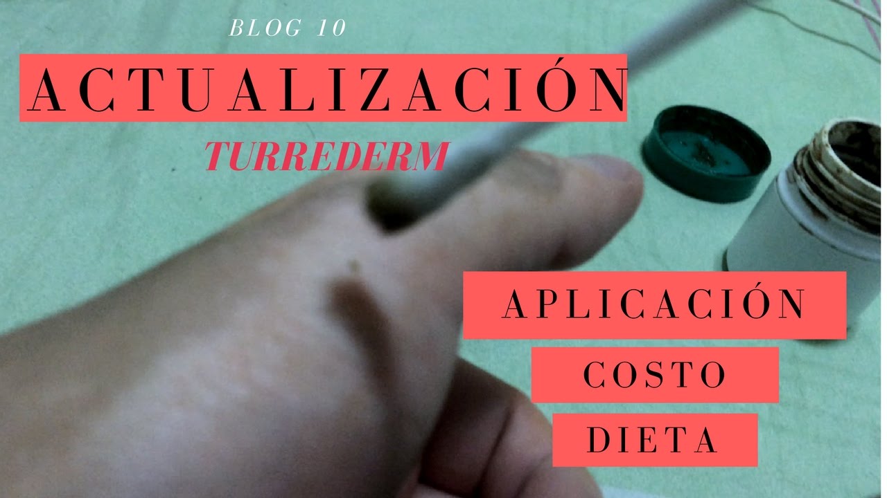 ACTUALIZACIÓN Turrederm Aplicacion/Costo/Dieta/MivitiligoMivida YouTube