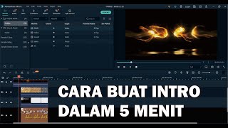 Cara Membuat Intro Youtube Reveal dalam 5 Menit || Filmora X