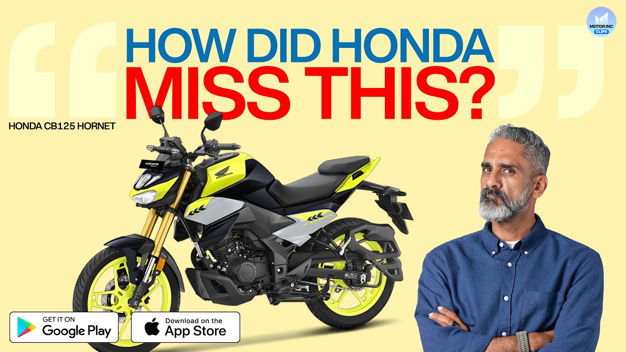 How did Honda get this wrong on the CB125 Hornet? | 