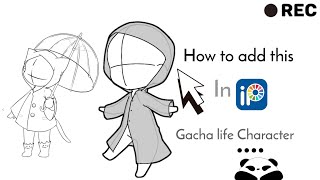 How to add gacha life Character | ibispaint screenshot 2