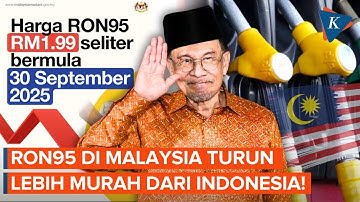 Malaysia Turunkan Harga BBM RON95, Lebih Murah dari Pertalite