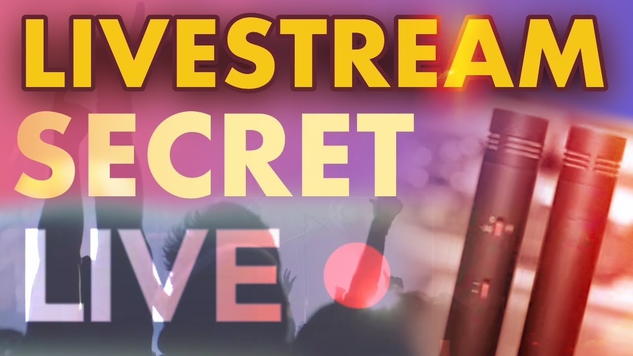 How to Instantly Upgrade Your Live Stream Audio with Room Mics - YouTube