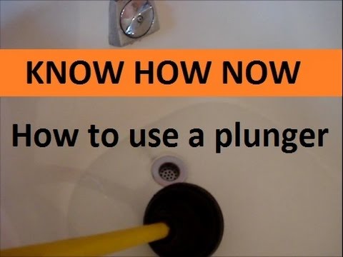 YSK how to use a plunger. Whether it's a sink, a bathtub, a shower, or a  toilet, clogged pipes are a common, and commonly fixed, problem. In most  cases, using a plunger