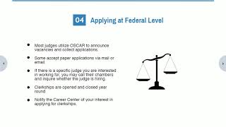 Judicial Clerkships - Timelines & Application Processes