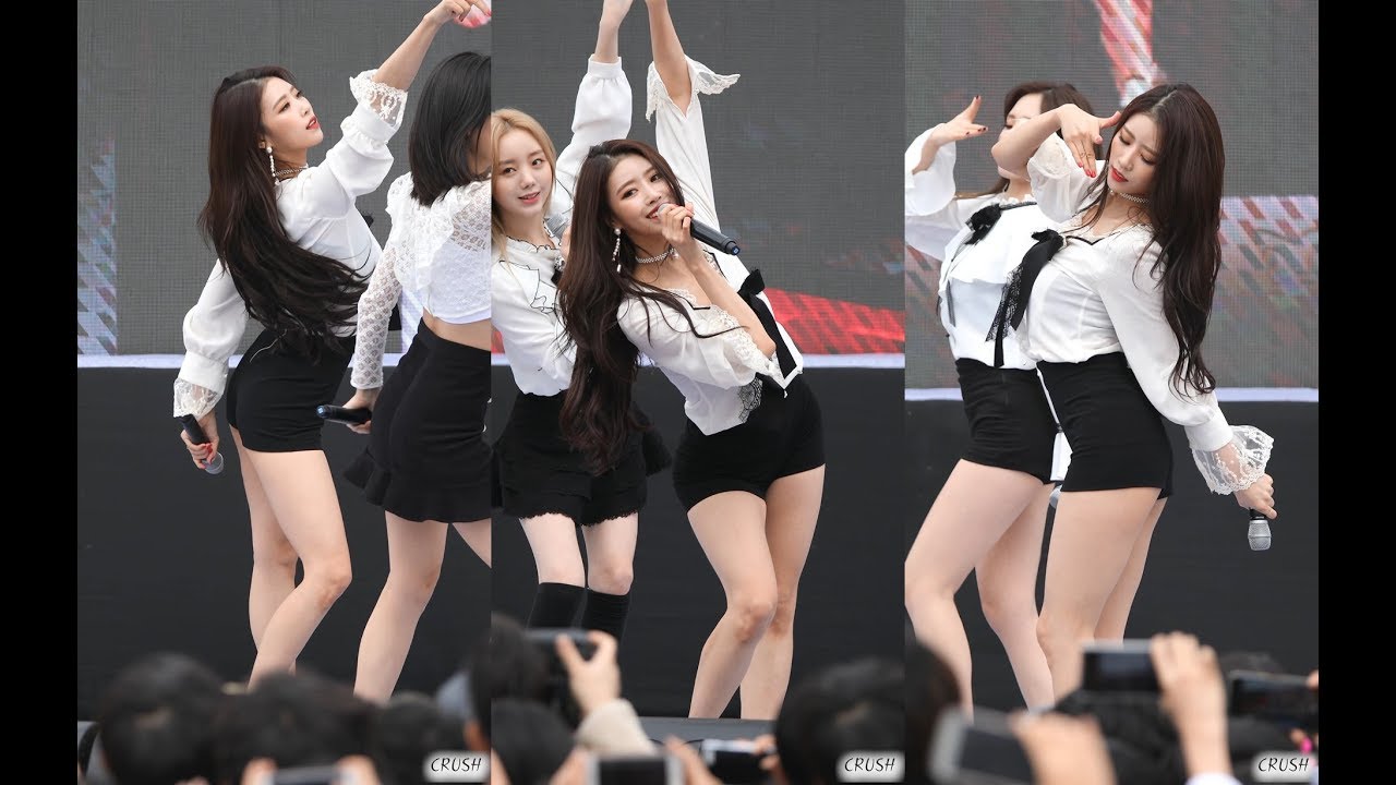 4k 191015 러블리즈 미주(lovelyz) 그 시절 우리가 사랑했던 우리(그우사우) 김천 시민체육대회 개막식 축하공연 직캠