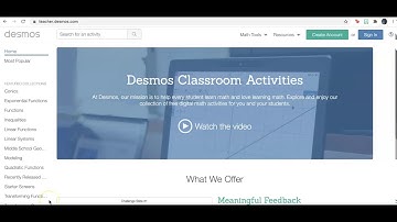 Getting Started with Desmos
