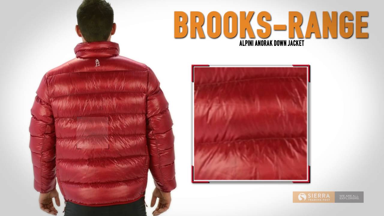 brooks range down jacket