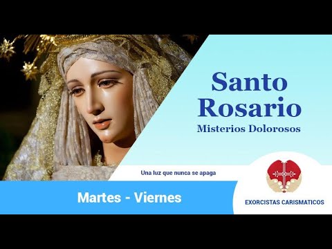 ❤️ SANTO ROSARIO DEL DÍA MISTERIOS DOLOROSOS 22-07-2022 Ex 34,23-26 Cantos gregorianos