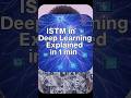 LSTM Explained in 1 Minute! You'll Be AMAZED |Day 12/100|