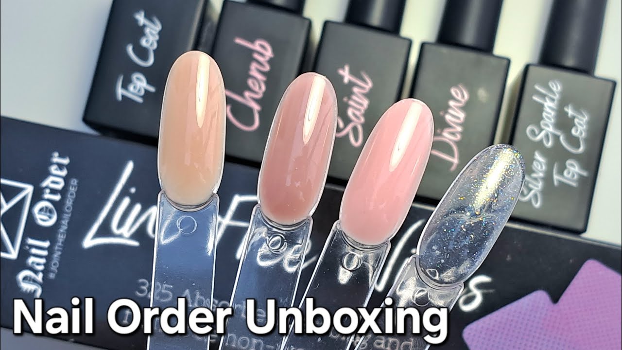 HAUL: Nail Order Easter Sale Order Unboxing - AnGel Builder Gel Swatches