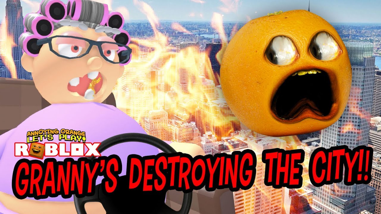 Granny Is Destroying The City Escape Grandma Obby Update - new update escape granny obby in roblox youtube