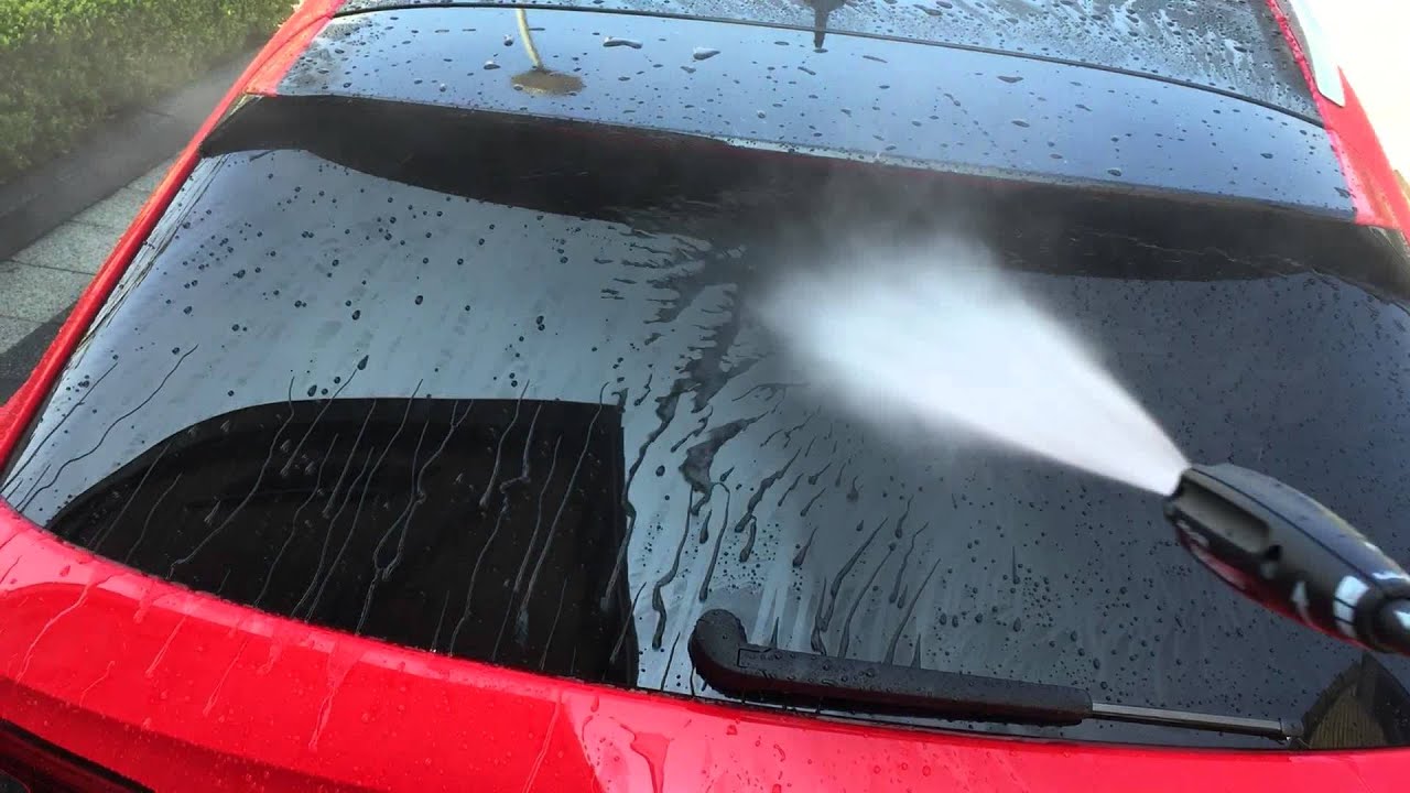 Carbon collective Platinum glass window coating repelling water