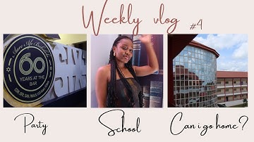 A CHAOTIC WEEK IN AFE BABALOLA UNIVERSITY (VLOG) | party,presentation,Stress |Can I go home already?