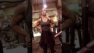 After Shoulder Workout Flex ..Gym Inspiration