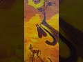 8...석양의 할머니 a grandmother in the sunset/1991/석춘기 ChunGi Seok/360×430mm/acrylic on canvas