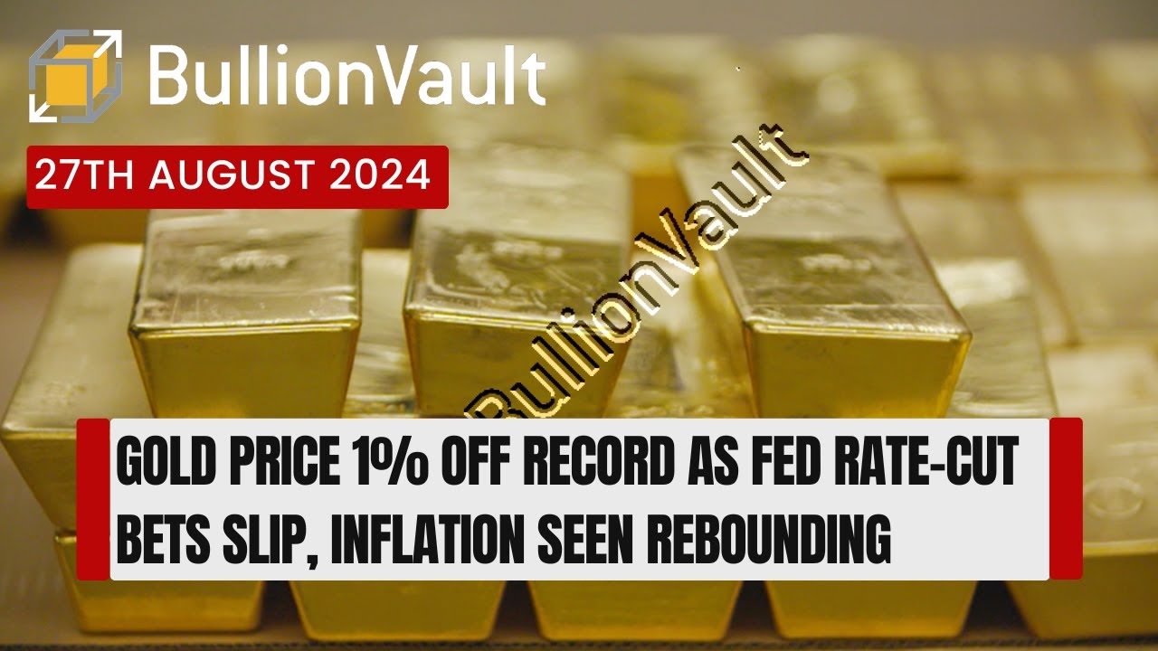 Gold Price 1% Off Record as Fed Rate-Cut Bets Slip, Inflation Seen ...