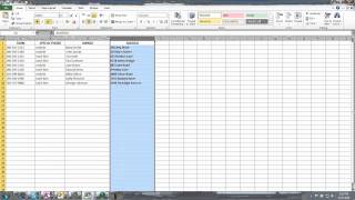 Importing data from a spreadsheet.wmv