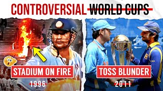 Top 6 Controversies Of Cricket World Cup | Explained Cricket World Cup History