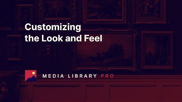 04. Customizing the Look and Feel - Media Library Pro