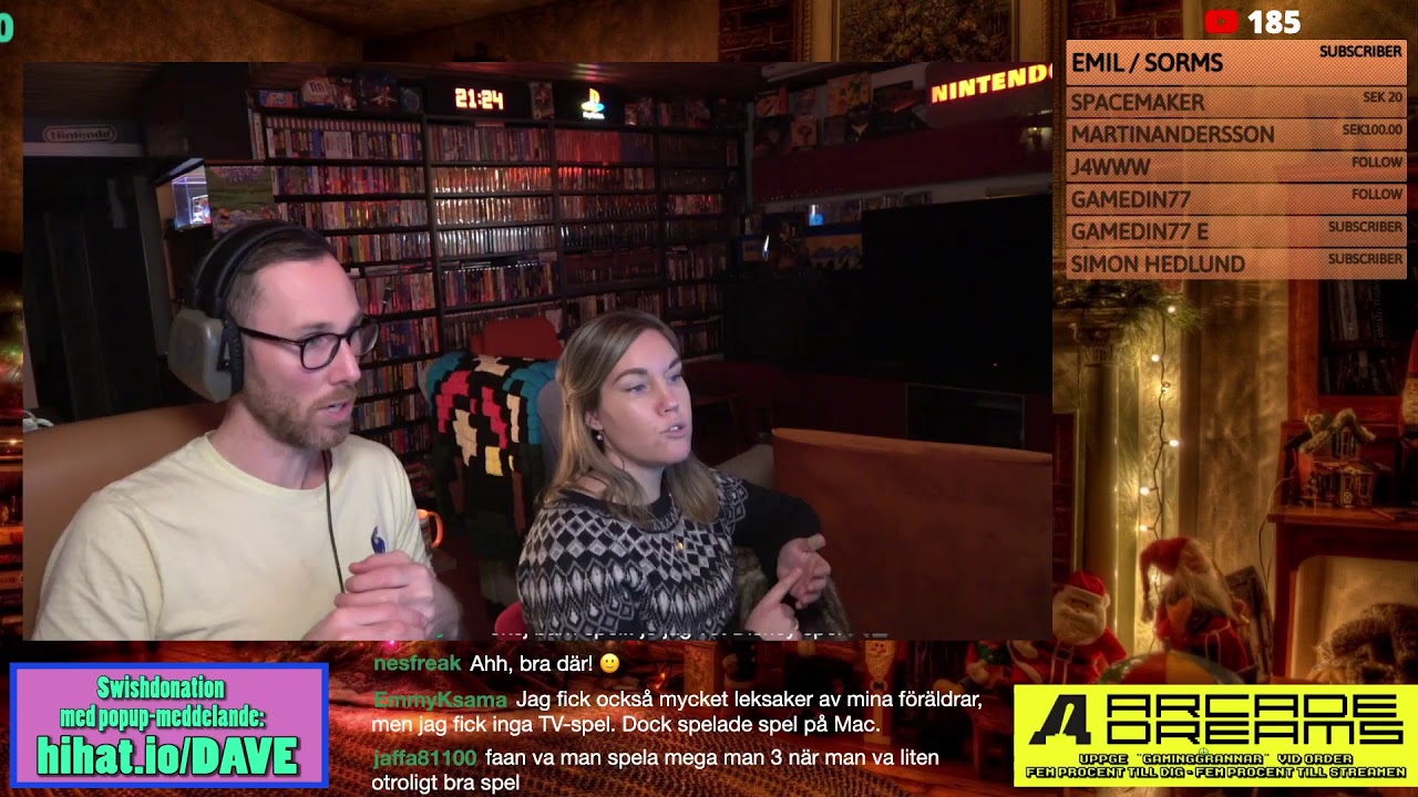 GamingGrannar Livestream: DAVE & EKKen spelar Retro!