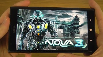 NOVA 3 Nokia Lumia 1520 HD Gameplay Trailer