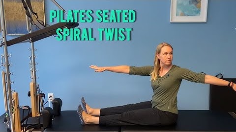 Pilates Seated Spiral Twist | Core Strength & Spinal Mobility 