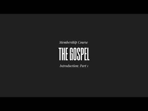 Membership Course: Introduction Part 1