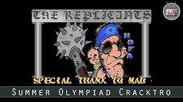 Summer Olympiad Cracktro by The Replicants, 1988 | Atari ST Cracktro