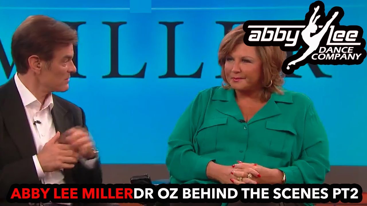 Abby Lee Miller - Dr. Oz (Behind The Scenes) Part 2 - YouTube