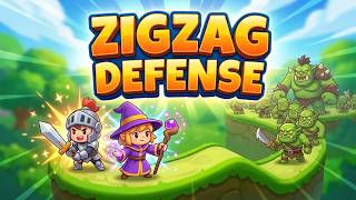 Details Zigzag Defense : TD Game Gameplay Android Mobile News