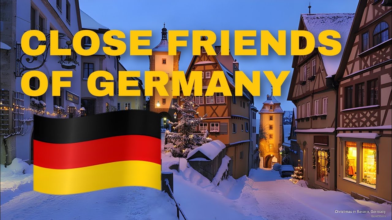 🇩🇪 Countries that are Close Friends with Germany Yellowstats YouTube
