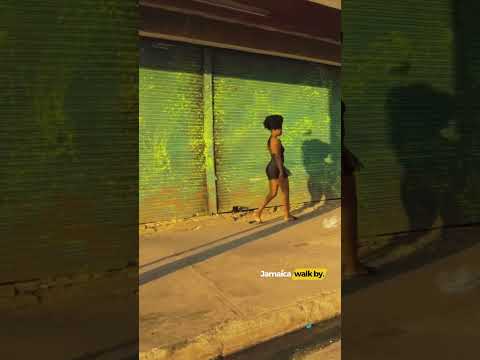 Watch the full video! Walking 3 Miles to Downtown Kingston #jamaica #jamaicawalkby