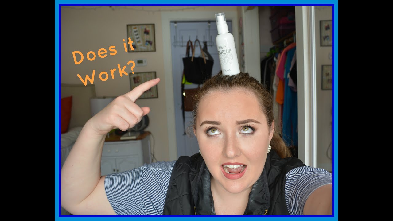 Ulta Make Up Setting Spray Review/Demo