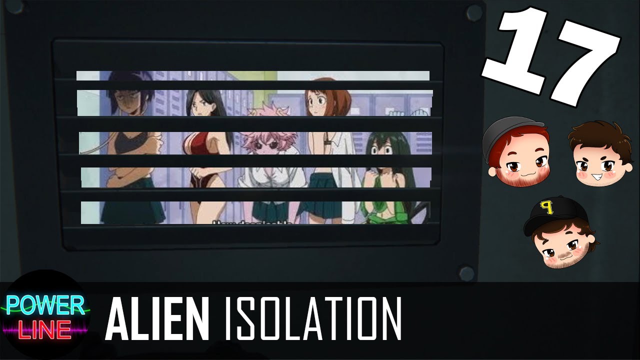Creeping inside lockers - Alien Isolation 17 - YouTube