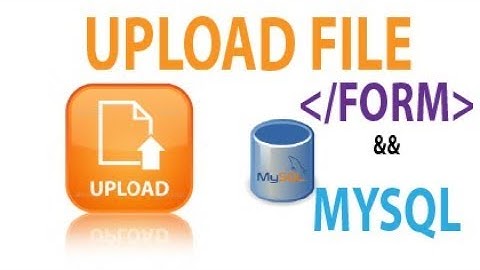 Subir un archivo desde formulario HTML, PHP y registrarlo en MYSQL
