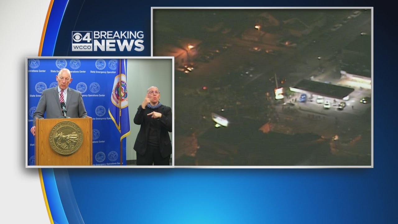 Gov. Tim Walz And Comm. Paul Schnell Update On Sunday Evening Unrest