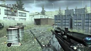 CoD4 Quick/No Scope Lobby Live Comm - Is that Grizz