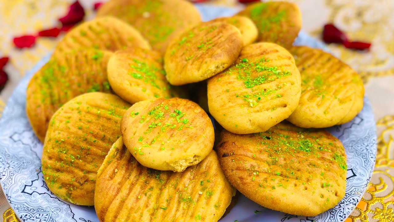کلچه جواری مزه دار خانگی خوش طعم 🍘homemade tasty corn flour cookies 👌👌👌