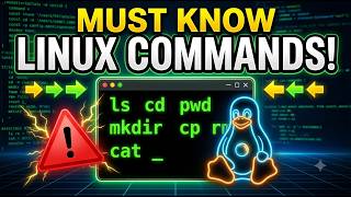 Basic Linux Commands for Beginners | Theory + Practical Examples