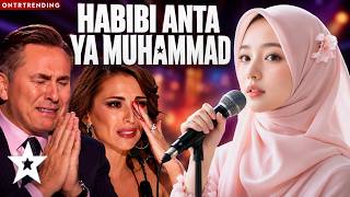 tak disangka tangis pecah setelah menyanyikan lagu habibi anta ya muhammad #gottalent #feedshorts