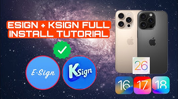 ESIGN - KSIGN DOWNLOAD IOS (INSTALL TUTORIAL)