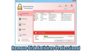 Remove Disk Antivirus Professional by Britec