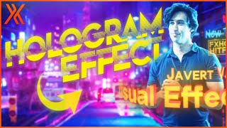 Futuristic Hologram Effect | HitFilm VFX Tutorial