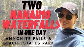 HAVE YOU SEEN these Nanaimo Waterfalls? Hike with me to Ammonite Falls and Beach Estates Park!