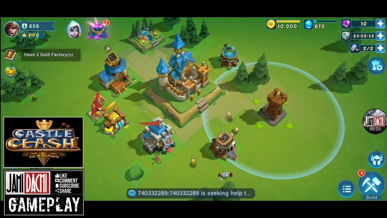 Castle Clash New Dawn Gameplay Android 2019