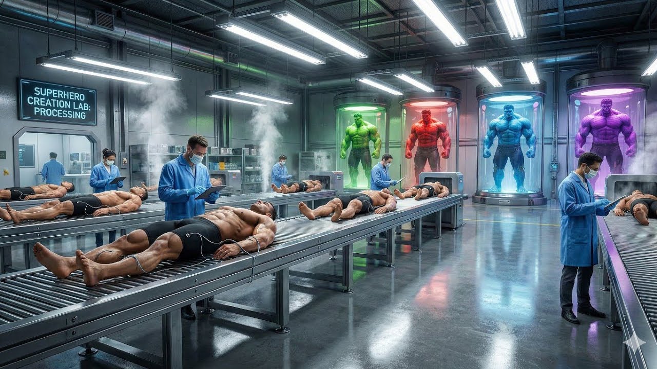 Inside the Secret HULK Factory 😱 | How Different Color Hulks Are Created! 