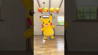 😡😘😖😜 Pikachu's Emoji Challenge! #Pokémon #Pokémonasiaeng #Shorts